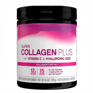 Premium 53% Hydrolyzed <b>Marine</b> Fish <b>Collagen</b> Powder Herbal Supplement Vitamins for Anti-Aging Skin Brightening Beauty Natural - Product Image 1