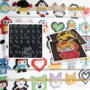 Manufacturer Smart LED Control <b>Board</b> for 52*52, 78*78, 104*104 Perler Beads DIY LED <b>Lighting</b> Bluetooth APP Connection LED Panel - Product Image 3