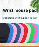 Repose-poignets ergonomique en silicone G01 pour souris de jeu, design 3D confortable AI, épaisseur 2 mm, 220x180 mm, personnalisable OEM, directement de l'usine
