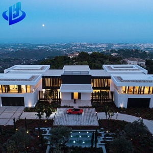 Biệt thự sang trọng kết cấu thép thiết kế hiện đại prefab nhà xây dựng kiến trúc dịch vụ dân cư kết cấu kỹ thuật - Product Image 3