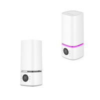 Olansi Appareils ménagers Wifi Humidificateur portable de grand réservoir d'eau de 8L avec affichage d'humidification Eau hydrogène