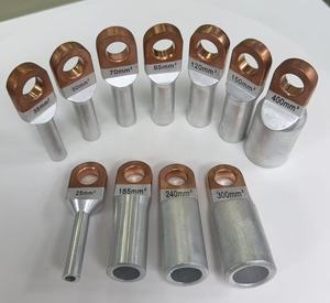 Cosses de câble <span class=keywords><strong>électrique</strong></span>s européennes bimétalliques en cuivre et aluminium à sertir 25/35/70/95/120/150/185/240/300/400/500/630 - Product Image 6