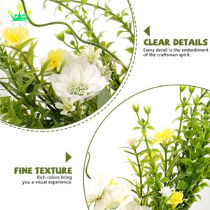 Flor Artificial Swag Colgante <span class=keywords><strong>de</strong></span> flor rústica para decoración <span class=keywords><strong>de</strong></span> puerta <span class=keywords><strong>de</strong></span> boda con peonía y <span class=keywords><strong>Aster</strong></span> para decoración <span class=keywords><strong>de</strong></span> hogar y eventos - Product Image 3