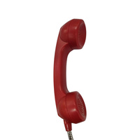 Handset telepon industri kasar untuk komunikasi darurat api yang dapat diandalkan