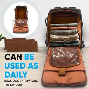 High Quality Waterproof Waxed Canvas Camera Backpack Camera Case For Dslr With Laptop Compartment