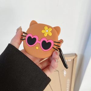 Coque de protection personnalisée en silicone et caoutchouc pour écouteurs, motif chat Kitty, chat, dessin animé 3D, pour <span class=keywords><strong>Samsung</strong></span> Galaxy Buds <span class=keywords><strong>2</strong></span> <span class=keywords><strong>pro</strong></span>, étui Live FE - Product Image 2