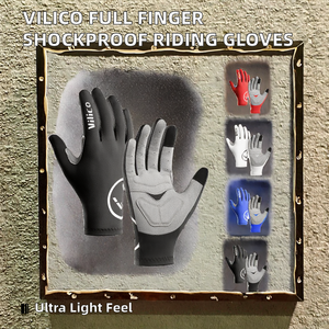 Guantes de Carreras Vilico Cortos de Seda Transpirables para Invierno, Resistentes a Impactos, Ligeros, para Motociclismo, MTB, Unisex, Esquí y Deportes al Aire Libre - Product Image 2