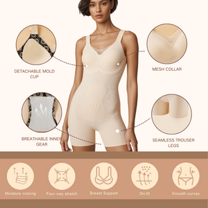 Shapewear colombien de haute qualité, doux, hautement élastique, respirant, amincissant le ventre, forme du corps, coupe amovible personnalisée, confortable, releveur - Product Image 2