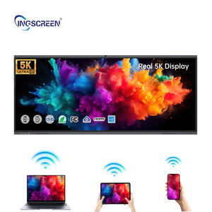INGSCREEN 65 75 86 98 110 pouces 4K <span class=keywords><strong>OPS</strong></span> WIN10 Android double système réseau intelligent pour panneau interactif scolaire - Product Image 3