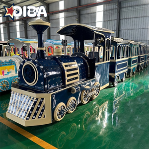 Solutions personnalisées : Train électrique sans rails pour aire <span class=keywords><strong>de</strong></span> jeux, longueur totale 13 mètres - Product Image 3