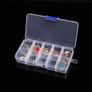 Caja Organizadora <span class=keywords><strong>de</strong></span> Plástico Transparente Rectangular con Compartimentos <span class=keywords><strong>de</strong></span> 6, 8, 10, 15, 24 y 36 Rejillas <span class=keywords><strong>para</strong></span> Guardar Cuentas, Joyas y <span class=keywords><strong>Piezas</strong></span> <span class=keywords><strong>Pequeñas</strong></span> - Product Image 3