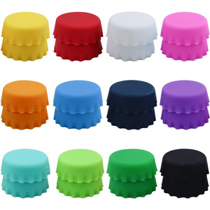Reusable Silicone <b>Bottle</b> Fresh-keeping Cap Sealed Beer <b>Bottle</b> Cap Vinegar Soy Sauce <b>Bottle</b> Protective <b>Stopper</b> - Product Image 2