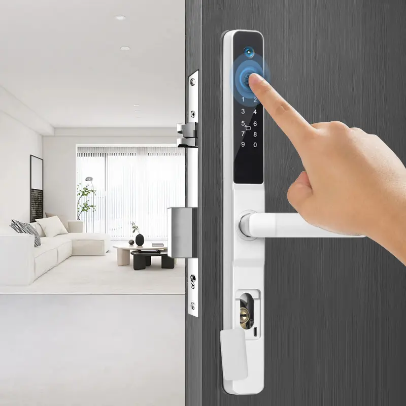 The Biometric Fingerprint Electric Intelligent Lock Has A High Safety Factor Against Knocking And Bumping