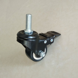<span class=keywords><strong>Silla</strong></span> de freno de Pu resistente a altas temperaturas carrito de la compra muebles ruedas - Product Image 6