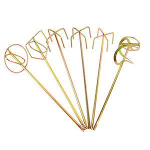 Mo Xuan Cement Mixing Rod Iron Stirring Rod Rotor For Putty Paint Coating Mixing - Product Image 3