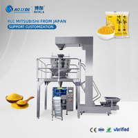 Machine d'emballage verticale automatique BOGA de haute qualité pour granulés, avec étiquetage et bouchage, pour sacs en papier alimentaires, sucre, produits chimiques