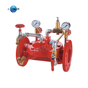 Vanne spéciale peinte <span class=keywords><strong>rouge</strong></span>, réduction de pression, Cla Val - Product Image 1