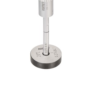 Precision Tube Wall Thickness Asimeto <b>Micrometer</b> Disc Type Anvils 0-25mm Range for Pipe & Bearing Measurement - Product Image 2