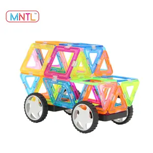 MNTL 46 pièces blocs de construction magnétiques merveilleux jouets magnétiques éducatifs magnétique drôle jouant des jouets