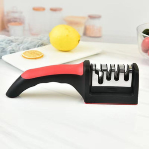 Afilador de Cuchillos 3 en 1 para Cuchillos de Cocina, Afilador de Cuchillos de Acero Inoxidable Ergonómico - Product Image 5