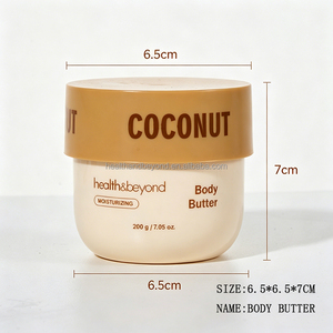 Beurre corporel hydratant et nourrissant personnalisé de 200 g pour apaiser les peaux rugueuses et éclaircir le teint - Product Image 4