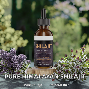 OEM Pure Himalayan Organic <b>Shilajit</b> Resin Liquid Drops <b>Oil</b> 85 Trace Minerals Fulvic Acid Vitamins Active Ingredient Adult 50ml - Product Image 2