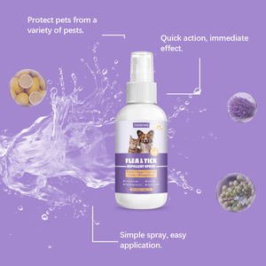 Repelente de Pulgas y Garrapatas en Aerosol de 50 ml para Perros y Gatos, No Tóxico, Protección Suave para la Piel Contra Pulgas, Garrapatas y Mosquitos, OEM ODM Personalizable - Product Image 2