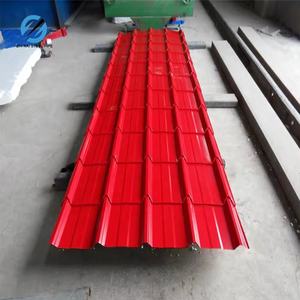 Zink beschichtete bunte PPGI-Stahl welldach bahnen mit Schneid schweiß-und Biege diensten für gewerbliche Gebäude - Product Image 2