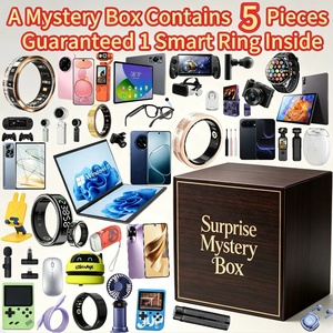 Guaranteed Smart <strong>Ring</strong> Inside Surprise Blind Box 5 Pieces Low Price Electronics 5G Phone Smart Watch Bracelet Speaker Tablet Gif - Product Image 1