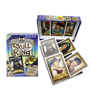 Cartes <span class=keywords><strong>de</strong></span> <span class=keywords><strong>jeu</strong></span> personnalisées avec impression <span class=keywords><strong>de</strong></span> capitaine pirate, fabrication <span class=keywords><strong>de</strong></span> jeux <span class=keywords><strong>de</strong></span> cartes amusants sur le thème du capitaine pirate - Product Image 2