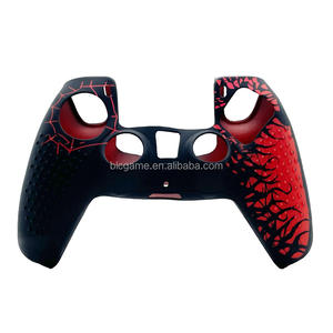 ฝาครอบผิวลายแมงมุมสำหรับ <span class=keywords><strong>PS4</strong></span> PS5ปกป้องผิวสำหรับตัวควบคุม <span class=keywords><strong>PS4</strong></span>เคสซิลิโคนผิวสำหรับตัวควบคุม PS5 - Product Image 4