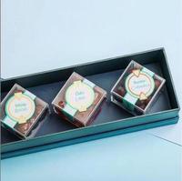 Aproms — boîtes à bonbons rectangulaires vides, boîte à chocolat en acrylique transparente, emballage coloré personnalisé avec insertion EVA, nouveau Design
