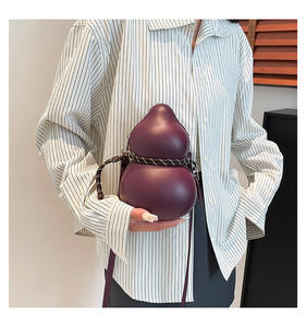 กระเป๋าสะพายไหล่ทรงน้ำเต้า รุ่น 2025 ขนาดเล็ก แฟชั่นสายเดี่ยว สำหรับผู้หญิง มีซิป ใช้ได้ทั้งฤดูร้อนและฤดูหนาว น่ารัก ทรงกล่อง - Product Image 6