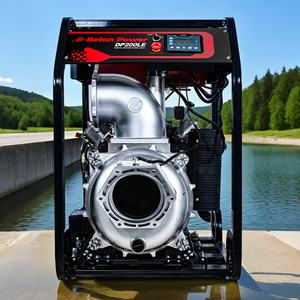 Diskon besar mesin pompa air pertanian bertenaga Diesel 2V92F 22HP dengan tekanan rendah untuk penggunaan irigasi pertanian dan kotoran - Product Image 1