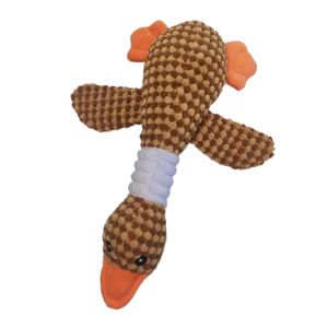 Qbellpet fabrika özel ananas kabarık Pet köpek peluş ses Bite dayanıklı diş köpek oyuncak vahşi kaz köpek gıcırtılı oyuncak - Product Image 6