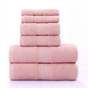 <span class=keywords><strong>Serviette</strong></span> <span class=keywords><strong>de</strong></span> <span class=keywords><strong>bain</strong></span> en coton, vente en gros d'usine, plusieurs couleurs, Design pour hôtel, Salon <span class=keywords><strong>de</strong></span> beauté, ensemble - Product Image 1