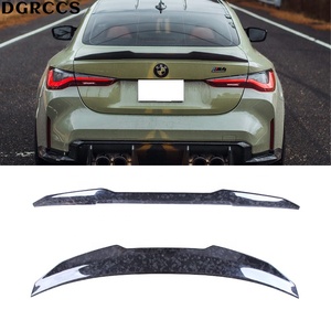 Alerón Trasero de Fibra de Carbono Forjado Estilo PSM Original para Serie 4 G22 Coupé y M4 G82, Sin Perforaciones, 2020-2023 - Product Image 1