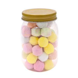 Balles à sel en acier inoxydable pour enfants, Mini balles de bain, mignonnes, en or <span class=keywords><strong>rose</strong></span>, bonbon naturelle, en vrac, couleurs arc-en-ciel, - Product Image 4