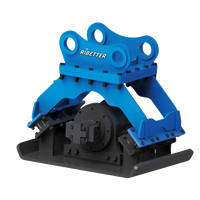 Compacteur à plaque vibrante professionnel REBET pour excavatrice universelle, adaptateur hydraulique pour compacteur de sol, certifié CE