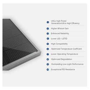 Năng lượng mặt trời bảng điều khiển 30 Watt giá 300 WP 3000 300 W 24V Monocrystalline 315 325W 335W 350 370 370W 375 - Product Image 4