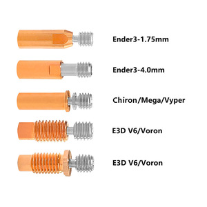 Gorge bimétallique E3DV6 1,75 mm 4,0 mm pour imprimante 3D Ender3 Chiron Mega Vyper E3D V6 Voron - Product Image 1