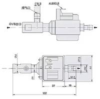 Pompa elektromagnetik mesin kopi JYPC-3C 220V, pompa ekstraksi EP5 kecil, pompa semprot uap sendiri