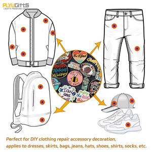 Tùy Chỉnh 3D Thêu Các Bản Vá Lỗi Với Chủ Đề Kim Loại Và Biểu Tượng Tùy Chỉnh Sắt Trên Vải Vải Cho Tiếng Anh Thư & Bảng Chữ Cái Hình Dạng - Product Image 6