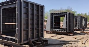 صندوق خرسانة مستطيل متين ، قوالب عالية الجودة - Product Image 2