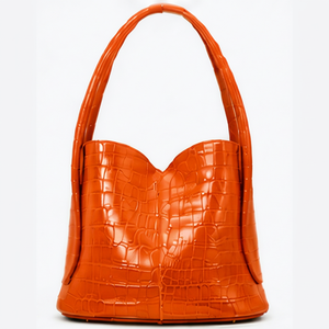 Sac fourre-tout de luxe en cuir véritable bordeaux vintage avec broderie ouverte, idéal pour l'hiver, le printemps, l'automne et toute l'été, pour la plage, pour femme, OEM ODM - Product Image 1