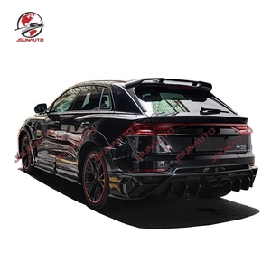 Pièce d'auto pour <span class=keywords><strong>Audi</strong></span> <span class=keywords><strong>Q8</strong></span> Convert MSY Style Kit de pare-chocs en fibre de carbone pour RS-<span class=keywords><strong>Q8</strong></span> Spoiler de lèvre de pare-chocs avant arrière - Product Image 3