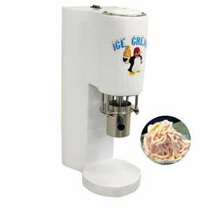 Joli prix rouge blanc jaune Commercial électrique crème glacée nouilles Machine Spaghetti Gelato faisant l'équipement fabricant - Product Image 1