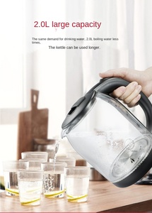 Bouilloire Électrique Sans Fil en Acier Inoxydable 1,8 L 1200 W avec Contrôle de Température, Infuseur à Thé et Ébullition Rapide – Garantie 5 Ans – Vente en Gros - Product Image 6