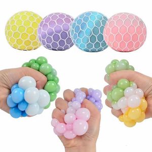 [Nuevos Productos] Globo Antiestrés de Pectina Tricolor con Sonido de Explosión, Globo de Ventilación para Aliviar el Estrés, Globo de Uva - Product Image 6