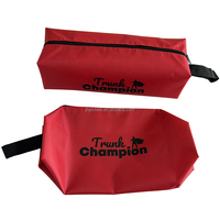 Meilleures ventes de pochettes à fermeture éclair en polyester imperméables et durables pour brosses à cheveux, sacs pour éponges de bain avec logo